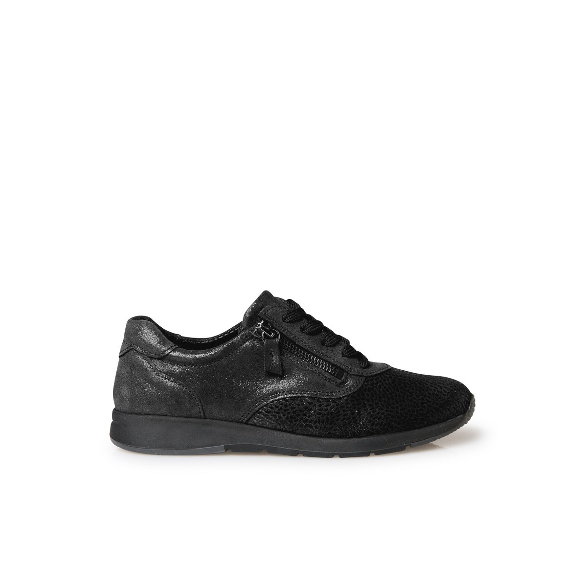 Baskets femme spécial hallux valgus noir, PEDICONFORT