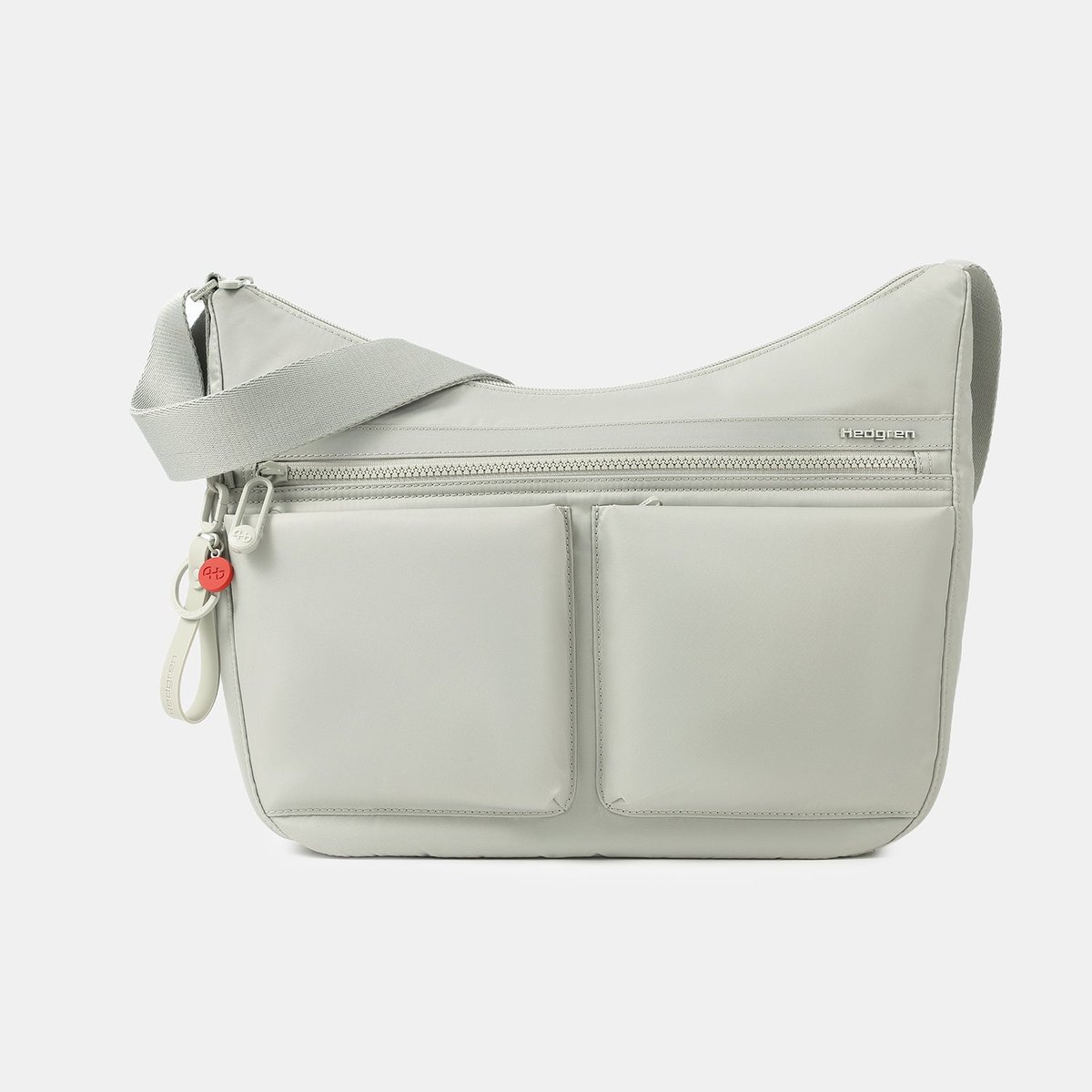 Sac bandoulière format A4 RFID pussywillow grey, HEDGREN