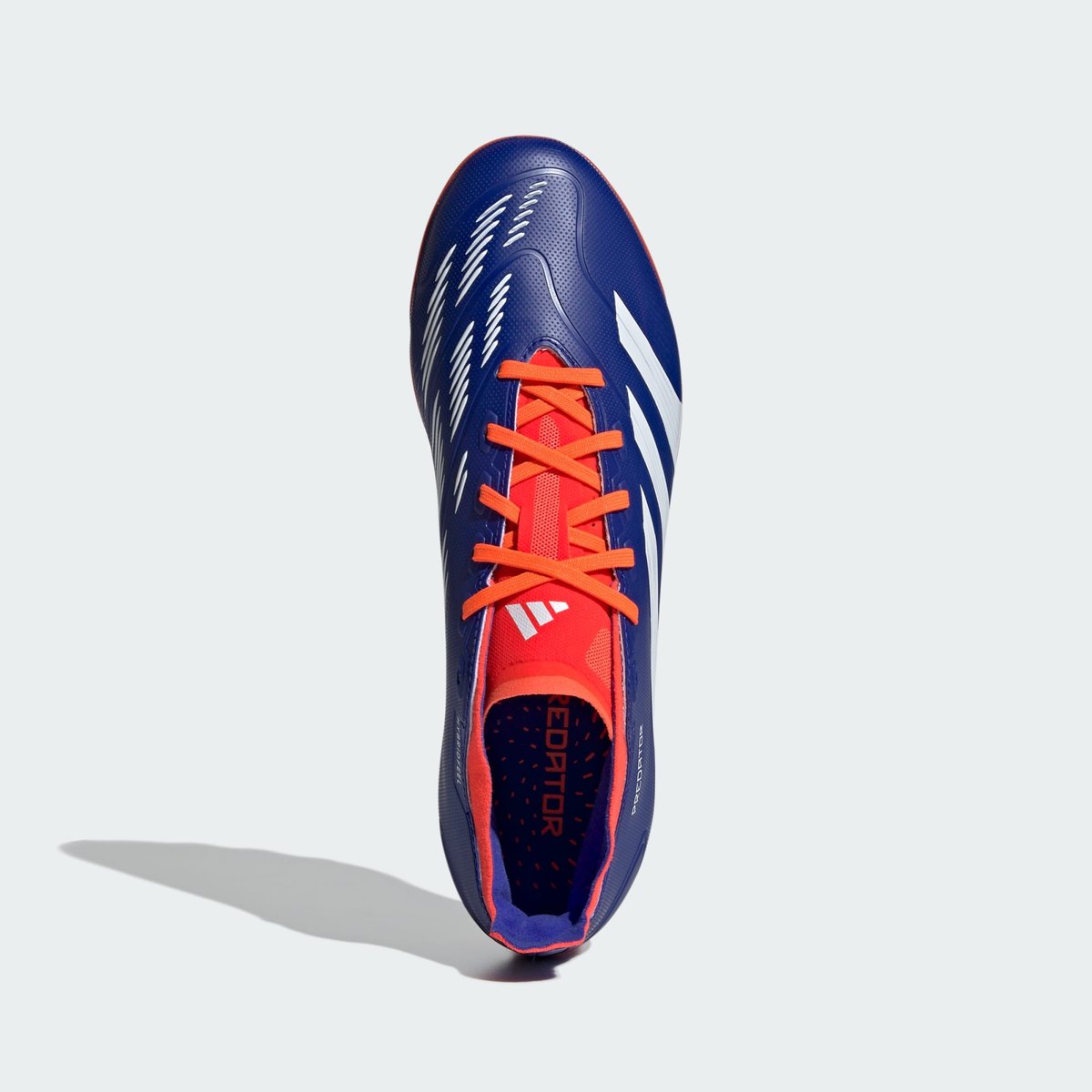 Chaussure Predator League 2G/3G Terrain synthétique lucid blue / cloud white / solar red, adidas Performance