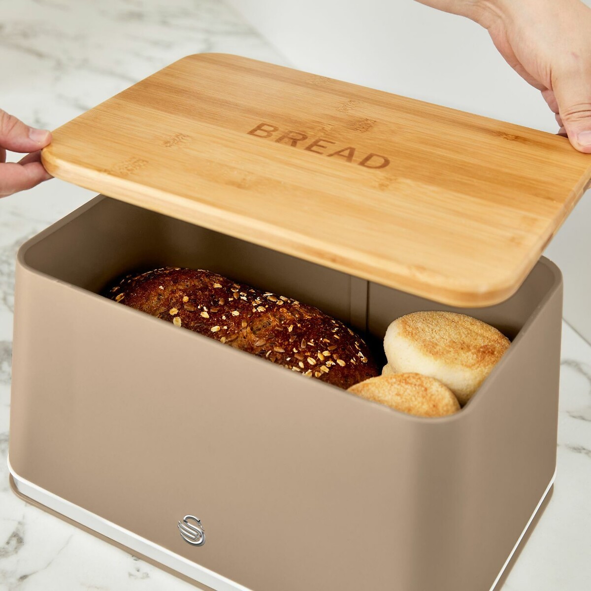 Nordic Bread Bin oatmeal, SWAN