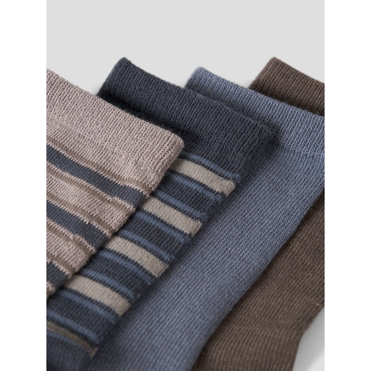 Chaussettes gris - folkstone gray, NAME IT