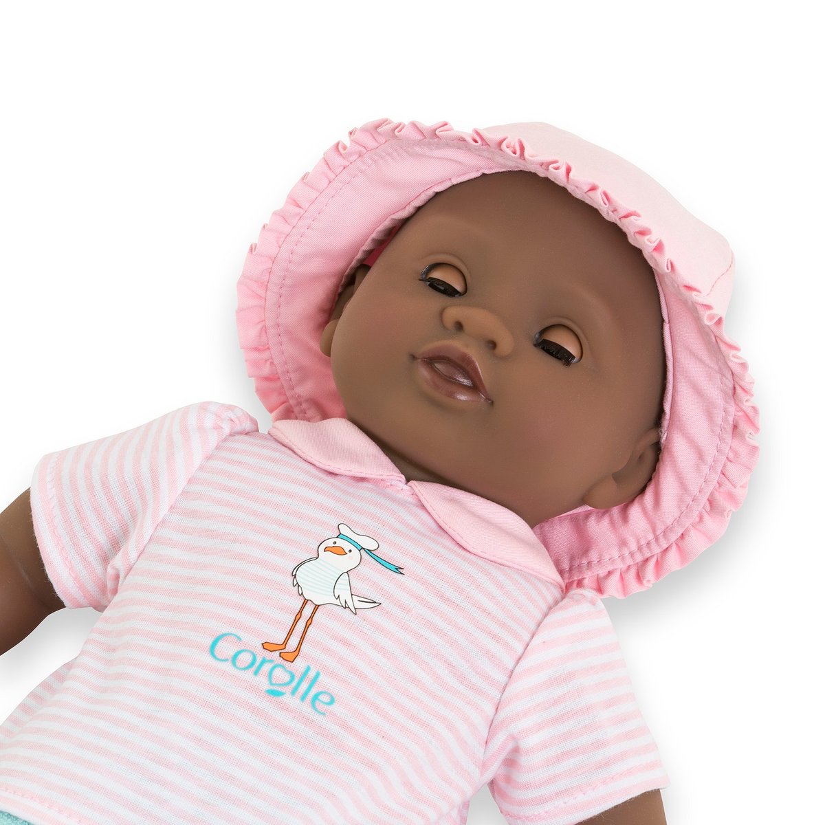 Poupon Bébé Bain Alyzée - Canard rose, COROLLE
