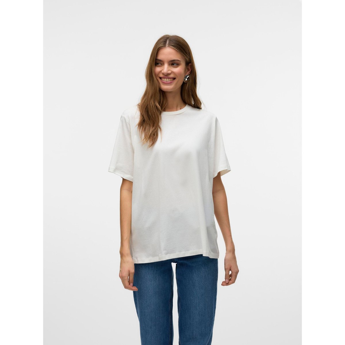 T-Shirt VMSENA T-shirts snow white, VERO MODA