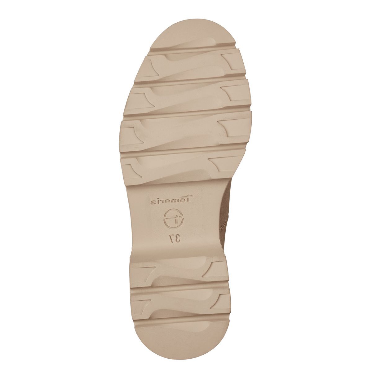 Bottine Chelsea à élastique marron camel, TAMARIS