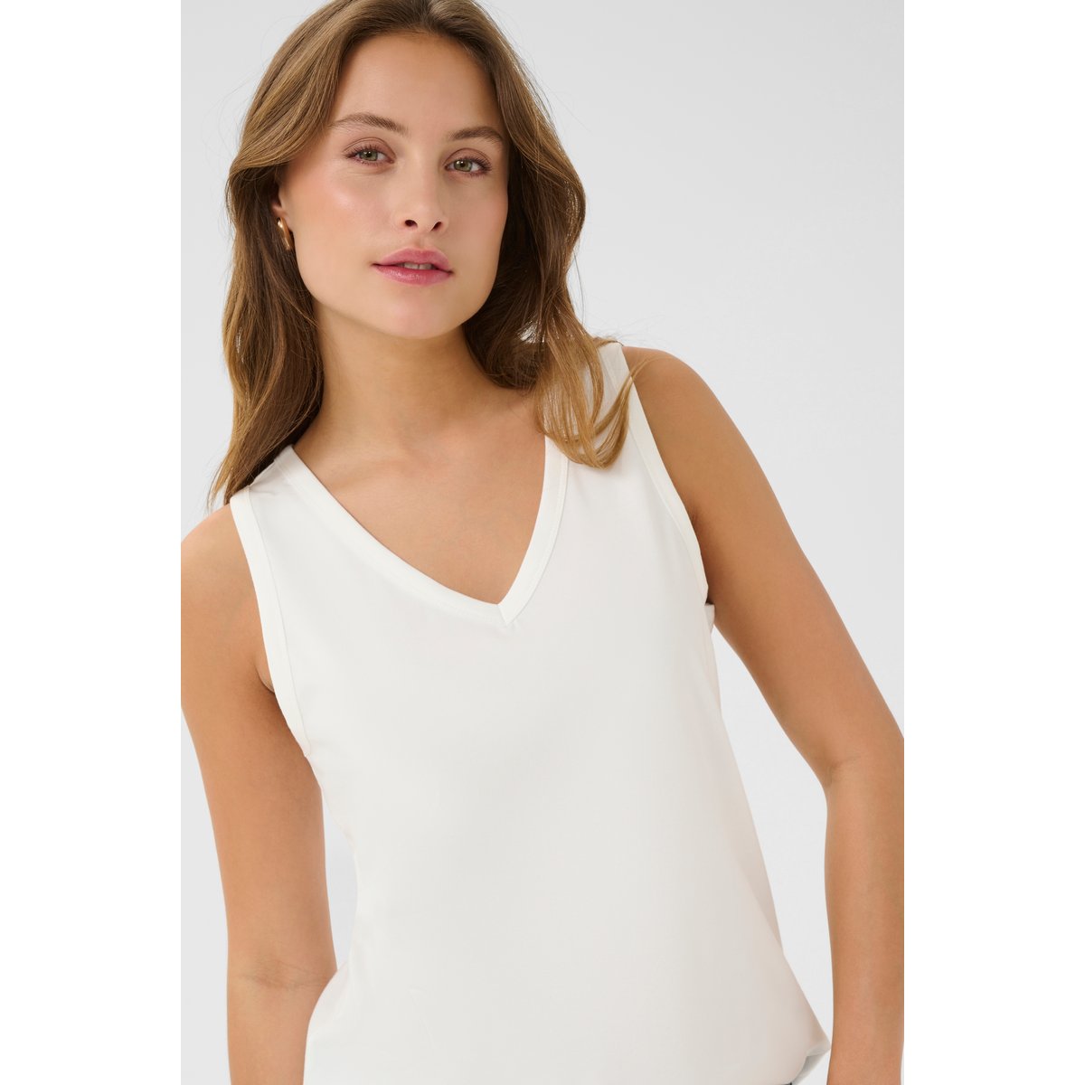 Jersey sans-manches blanc spring gardenia, CULTURE