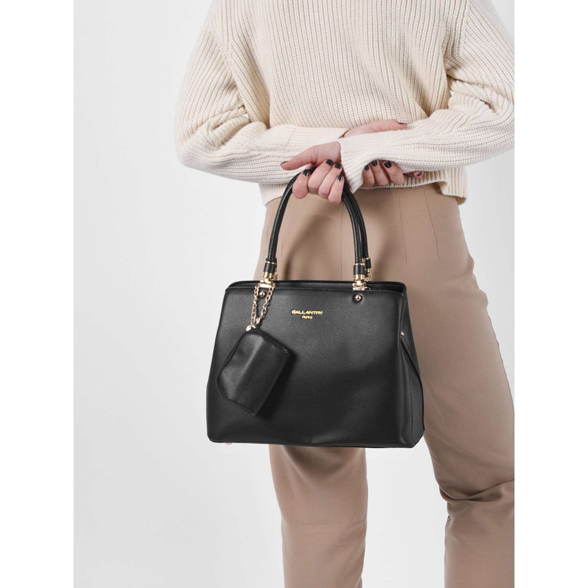 Sac porté main Sable black, GALLANTRY