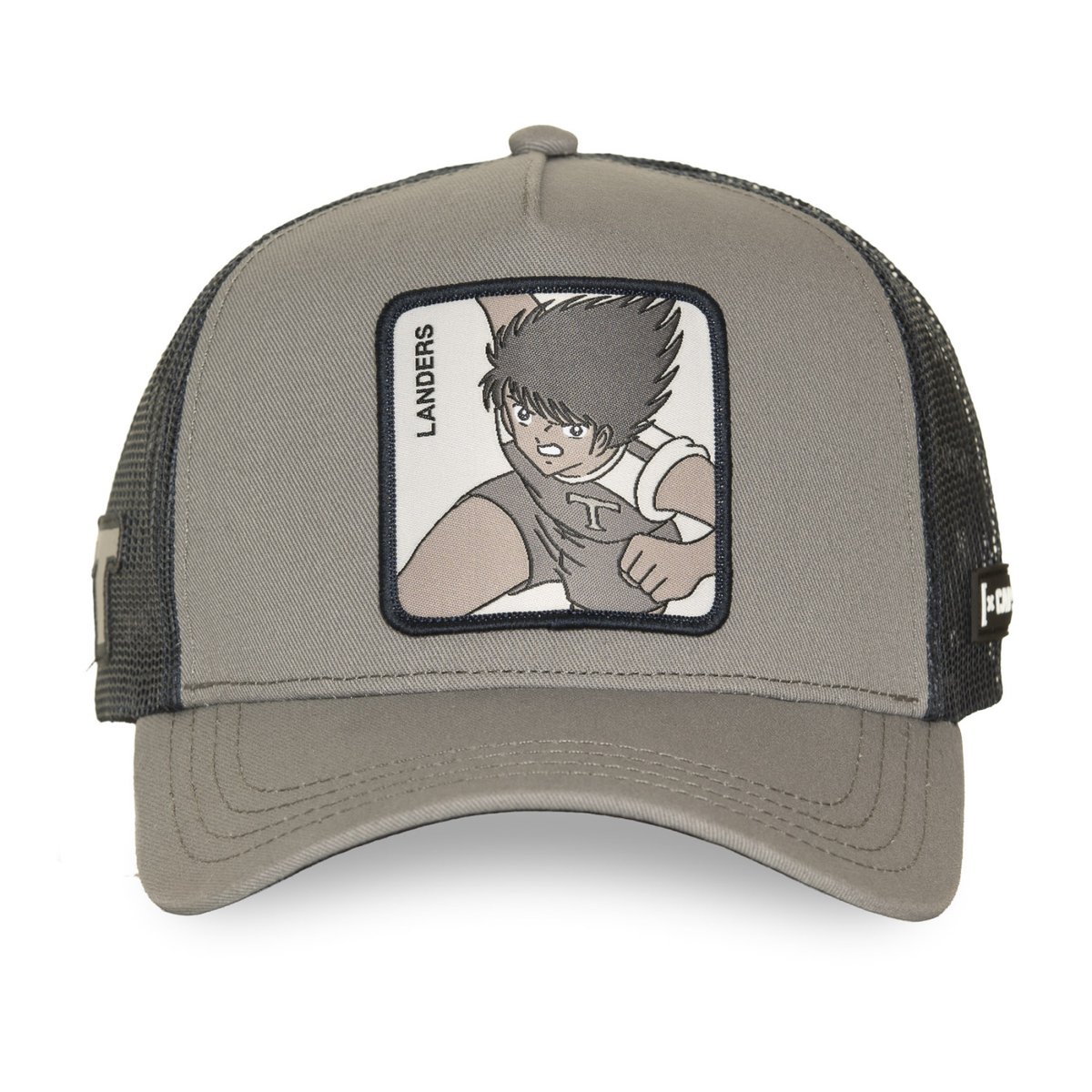 Casqutte trucker Olive et Tom gris/noir, CAPSLAB