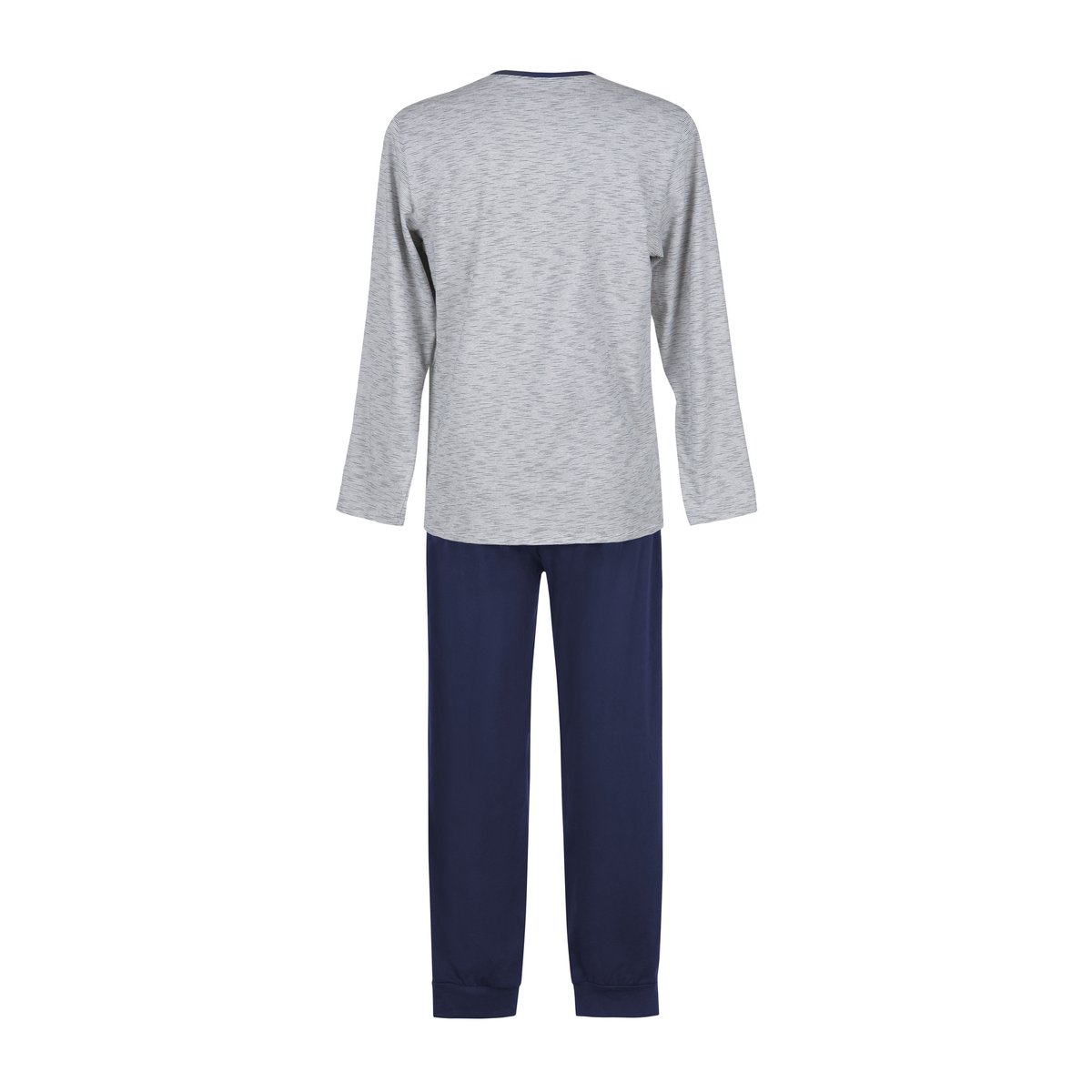 Pyjama pantalon top manches longues Atlas gris, LISCA