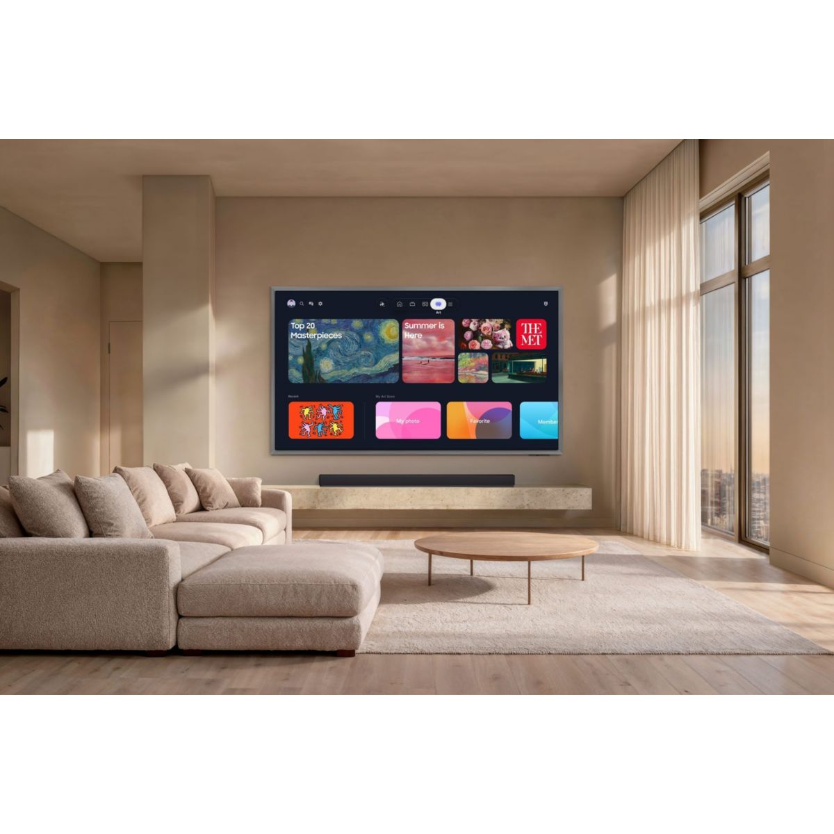 TV OLED TQ65S99H (2026) 65" (163 cm) 4K - Smart TV avec IA, anti-reflet, mode art (effet tableau) couleur unique, SAMSUNG