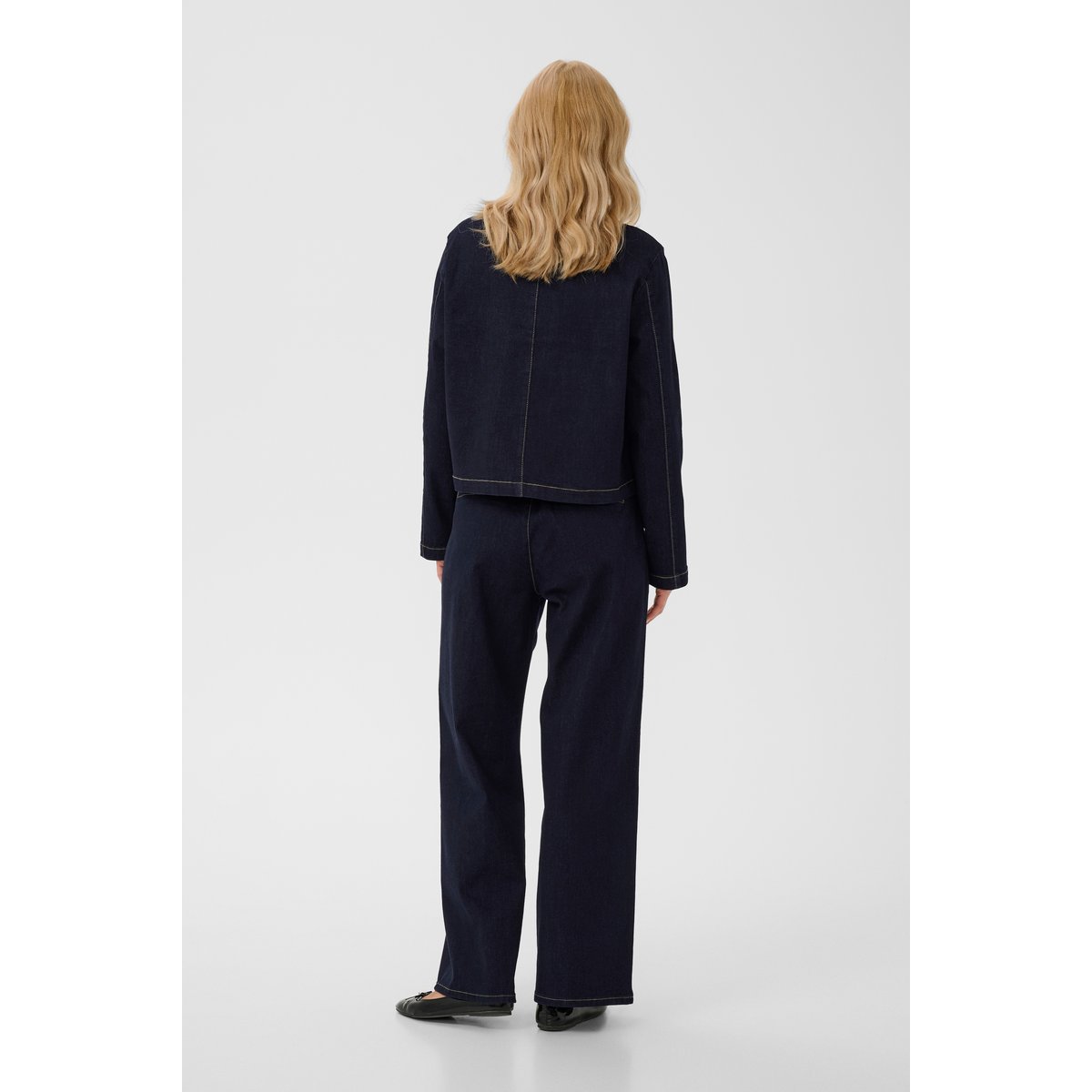 Manteau bleu rinse wash, CULTURE
