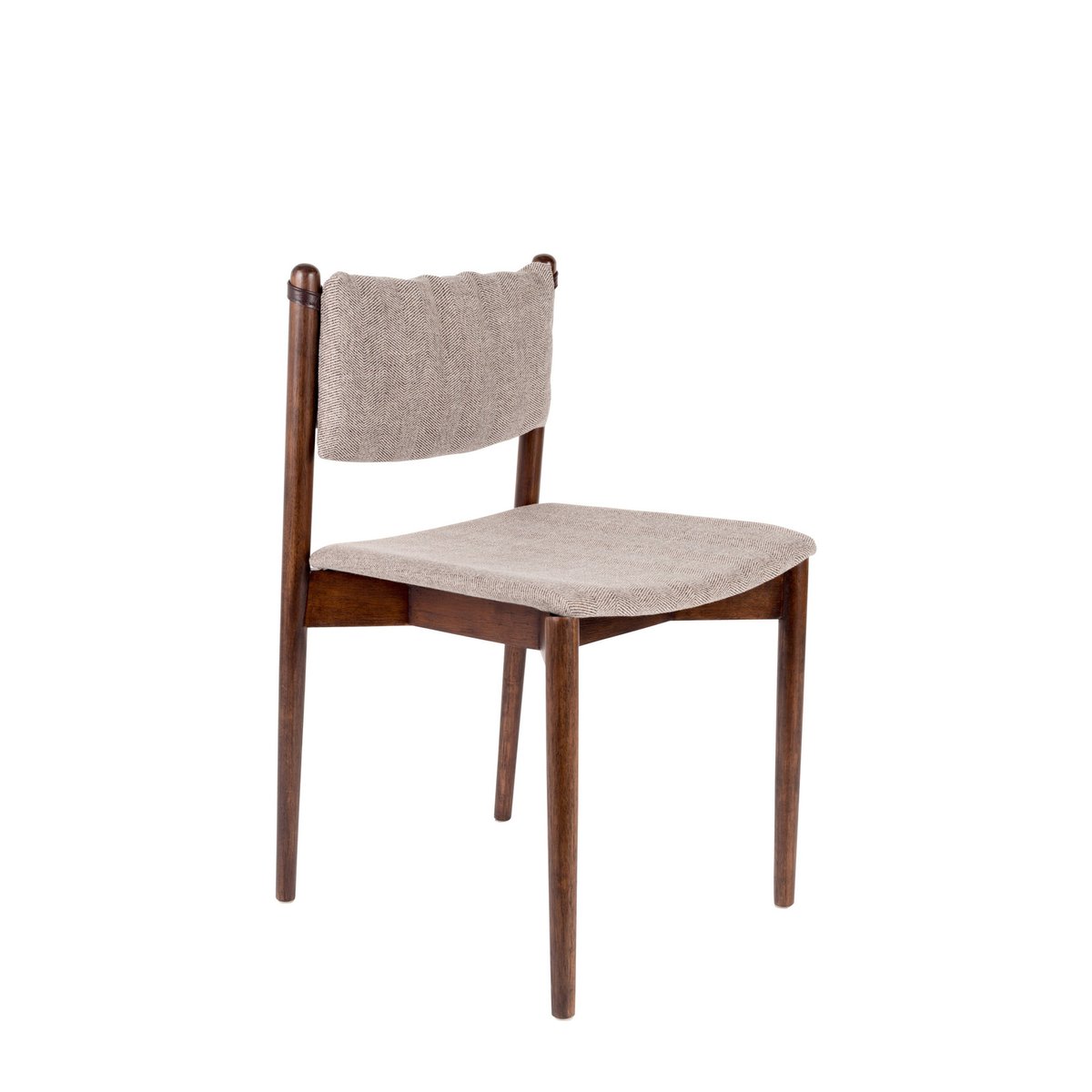 Chaise en tissu Torrance gris, DUTCHBONE