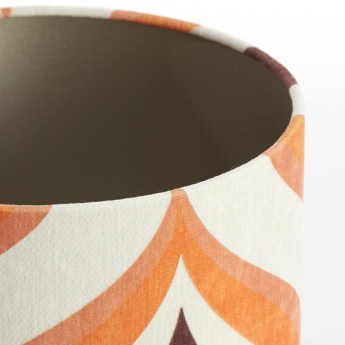 Lampe à poser Cookie brown orange, MILLUMINE