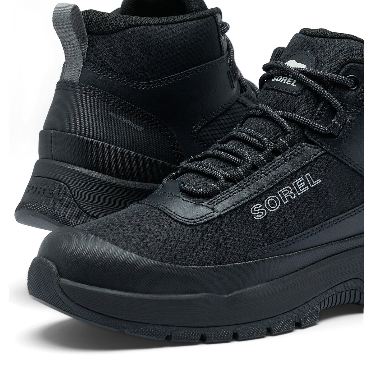 Scarpe da ginnastica a media altezza OUTDING NW MID nero , SOREL