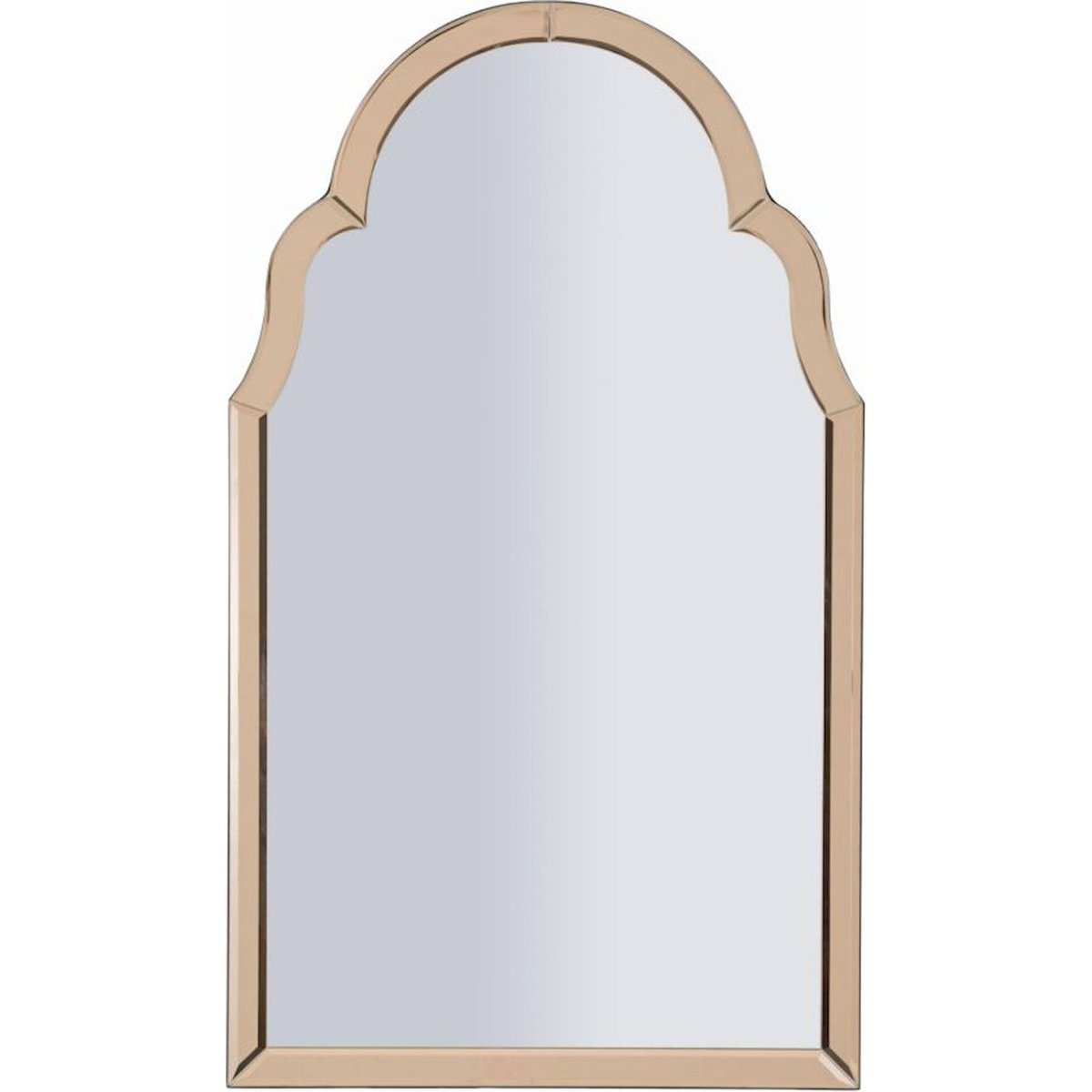 Miroir mural arche au cadre sculpté GLAM bleu, RECOLLECTION