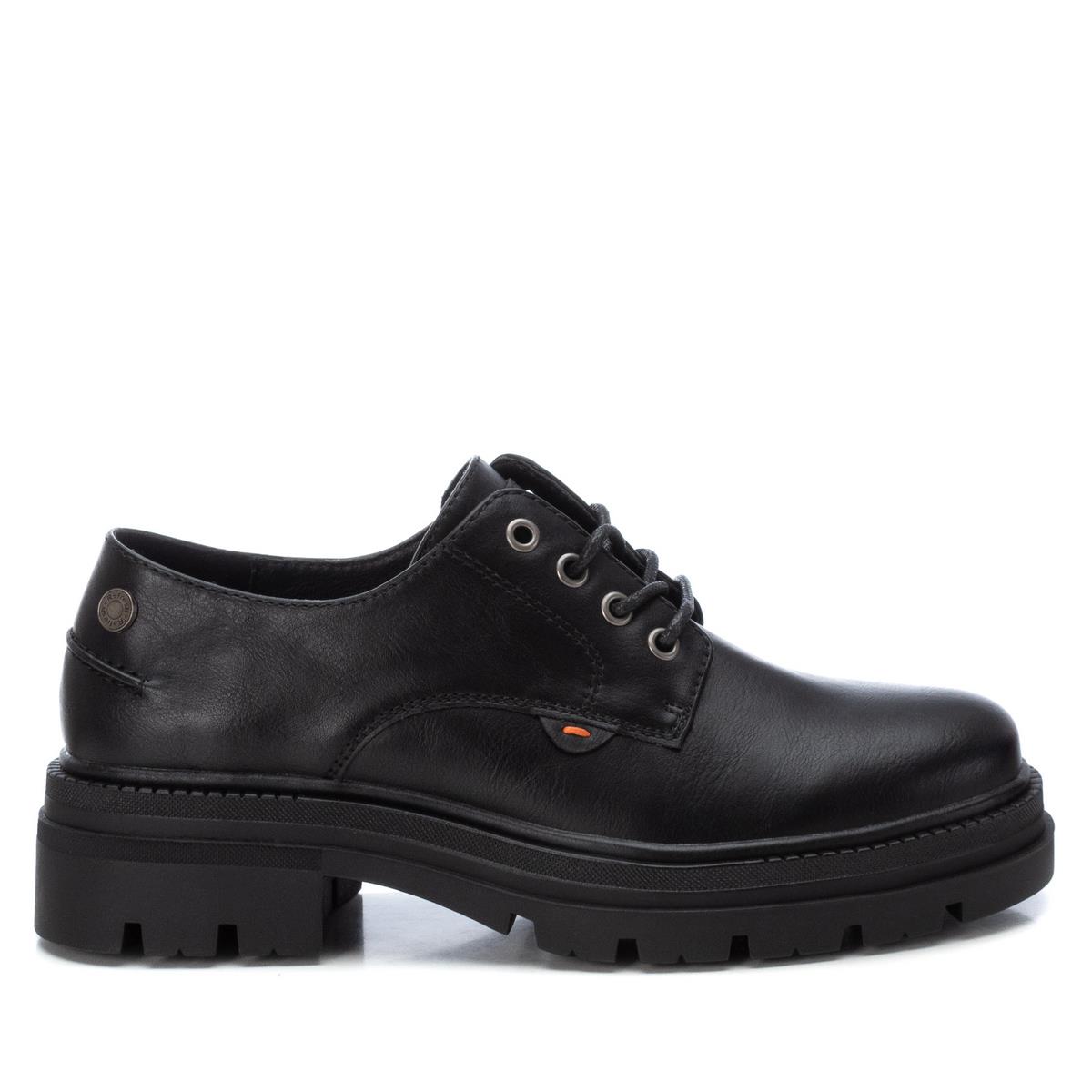 Chaussure Blucher/Derby Plaine Décontractée Lacets noir, REFRESH
