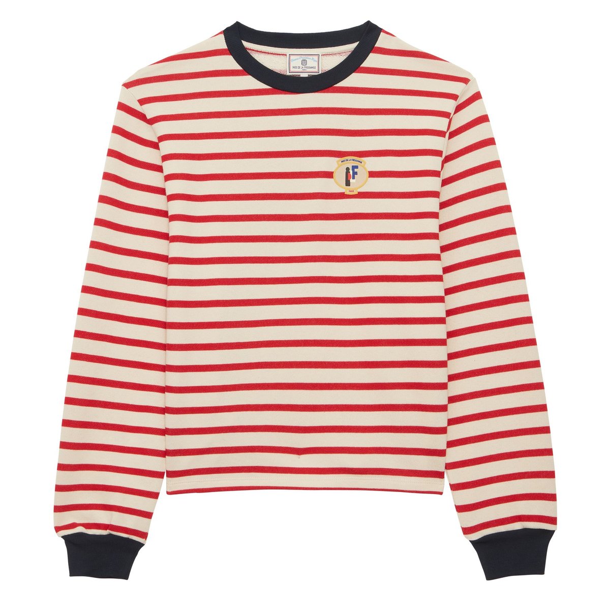 Pull Layann en coton bio rouge, INES DE LA FRESSANGE PARIS