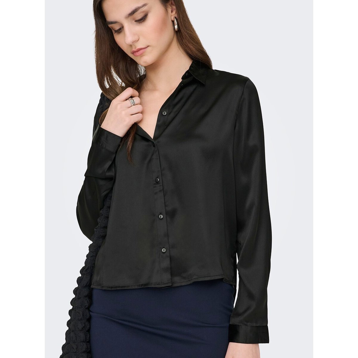 Camicia in satin nero , JDY