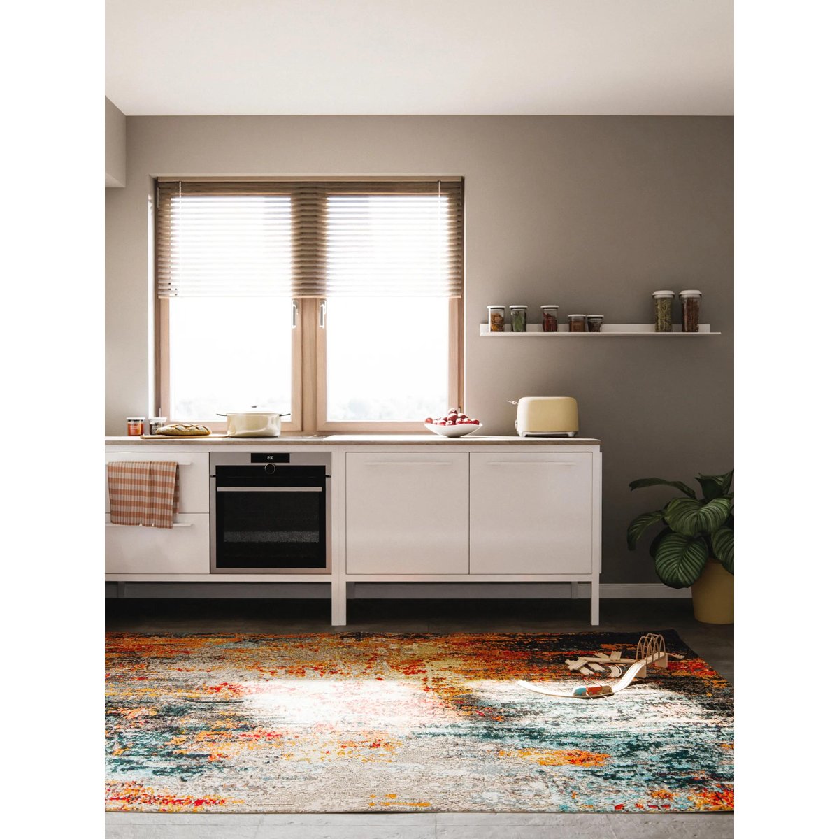 Tapis CASA multicouleur, BENUTA 