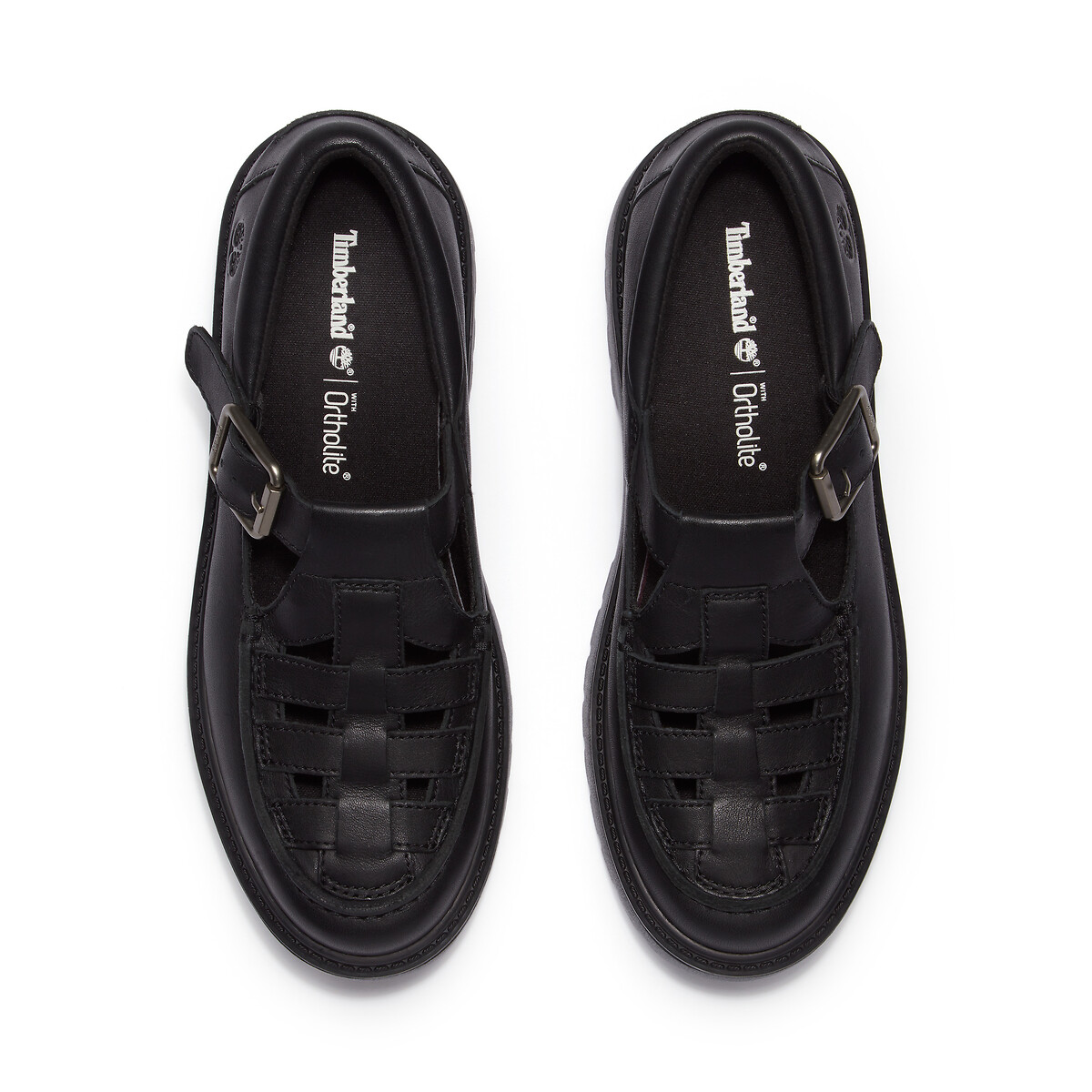 Fisherman-Style Wedge Brogues, Stone Street black, TIMBERLAND