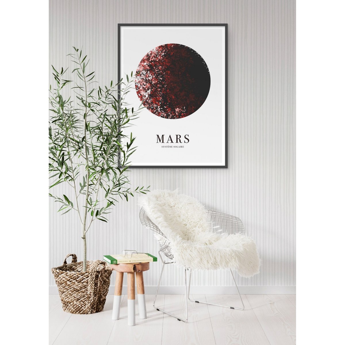 Affiche Mars blanc, L'AFFICHERIE