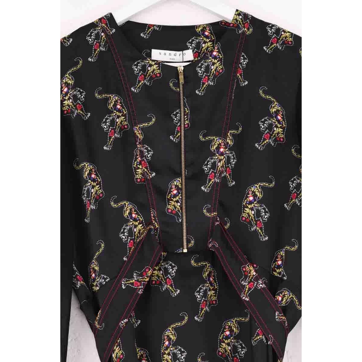 Robe - Très Bon État noir, SANDRO