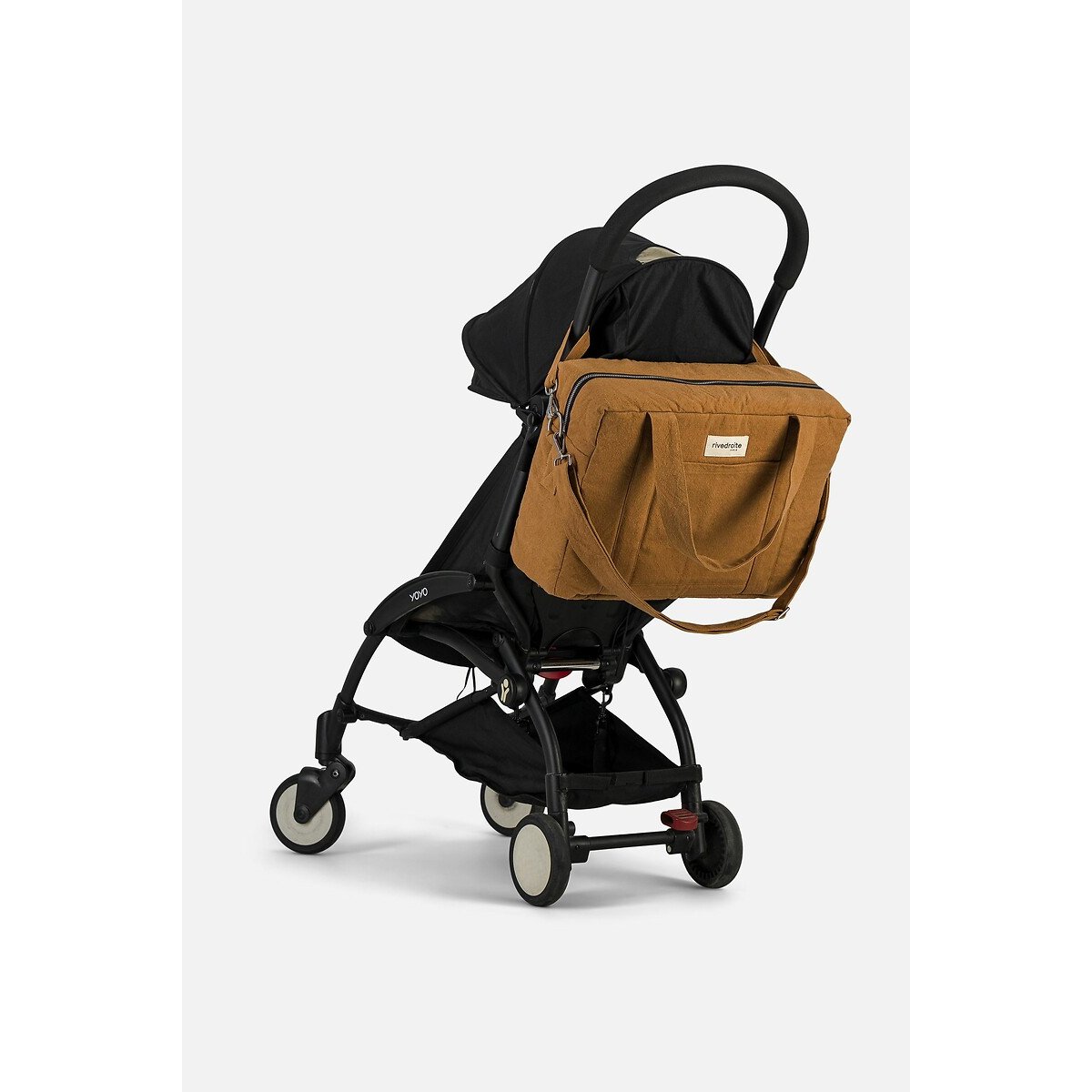 Sac à langer en toile DARCY camel, RIVEDROITE