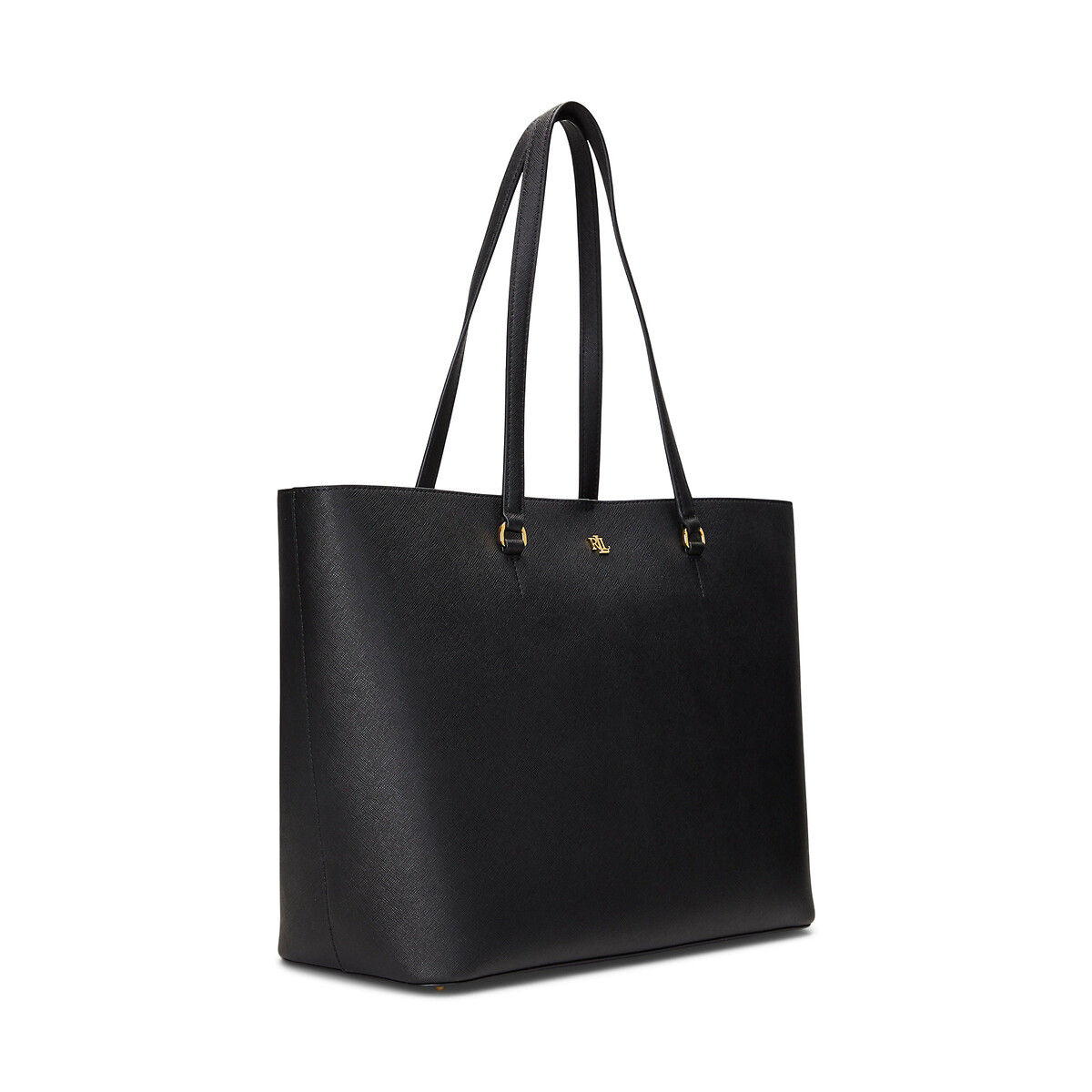 Sac tote bag cuir KARLY noir, LAUREN RALPH LAUREN