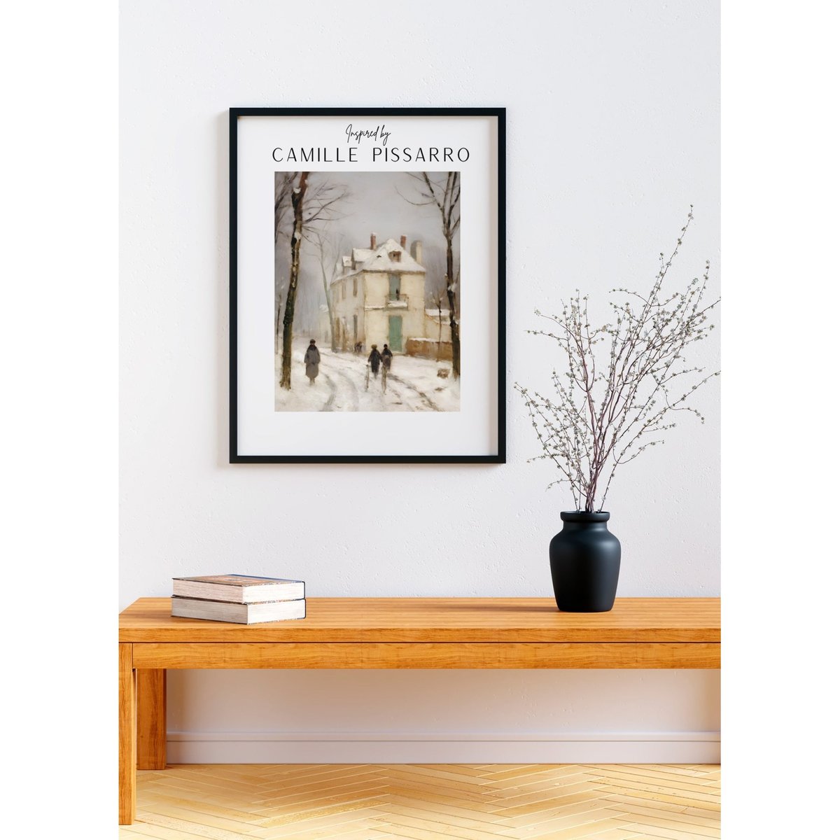 Affiche Camille Pissarro n°11 blanc, L'AFFICHERIE