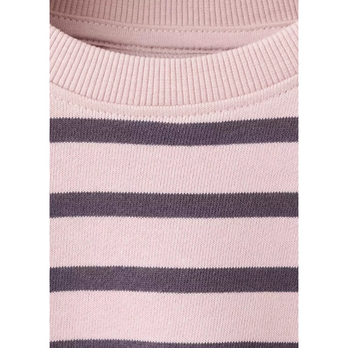 Sweat-shirt imprimé rayures violet clair/pastel, MANGO BABY