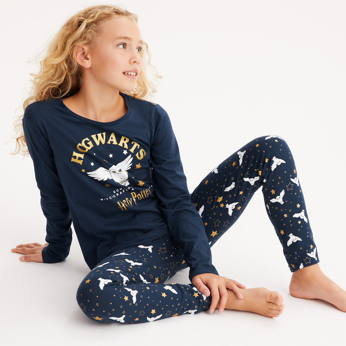 Hedwig Printed Pyjamas blue/printed, HARRY POTTER