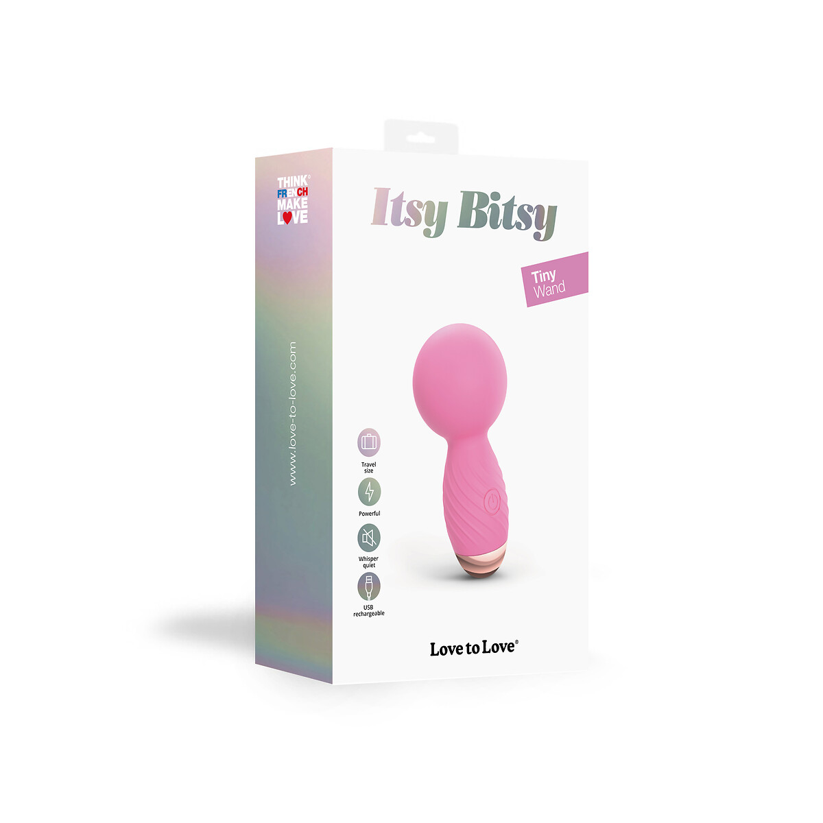 Vibromasseur Itsy Bitsy rose, LOVE TO LOVE