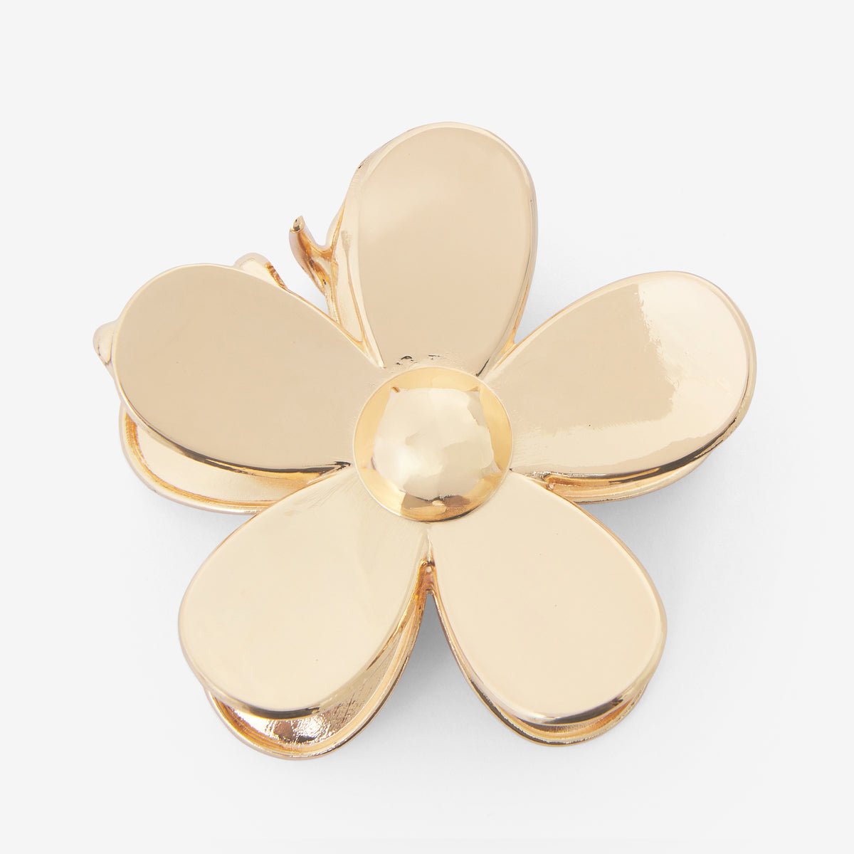 Pince à cheveux fleur dorée doré, BALABOOSTE