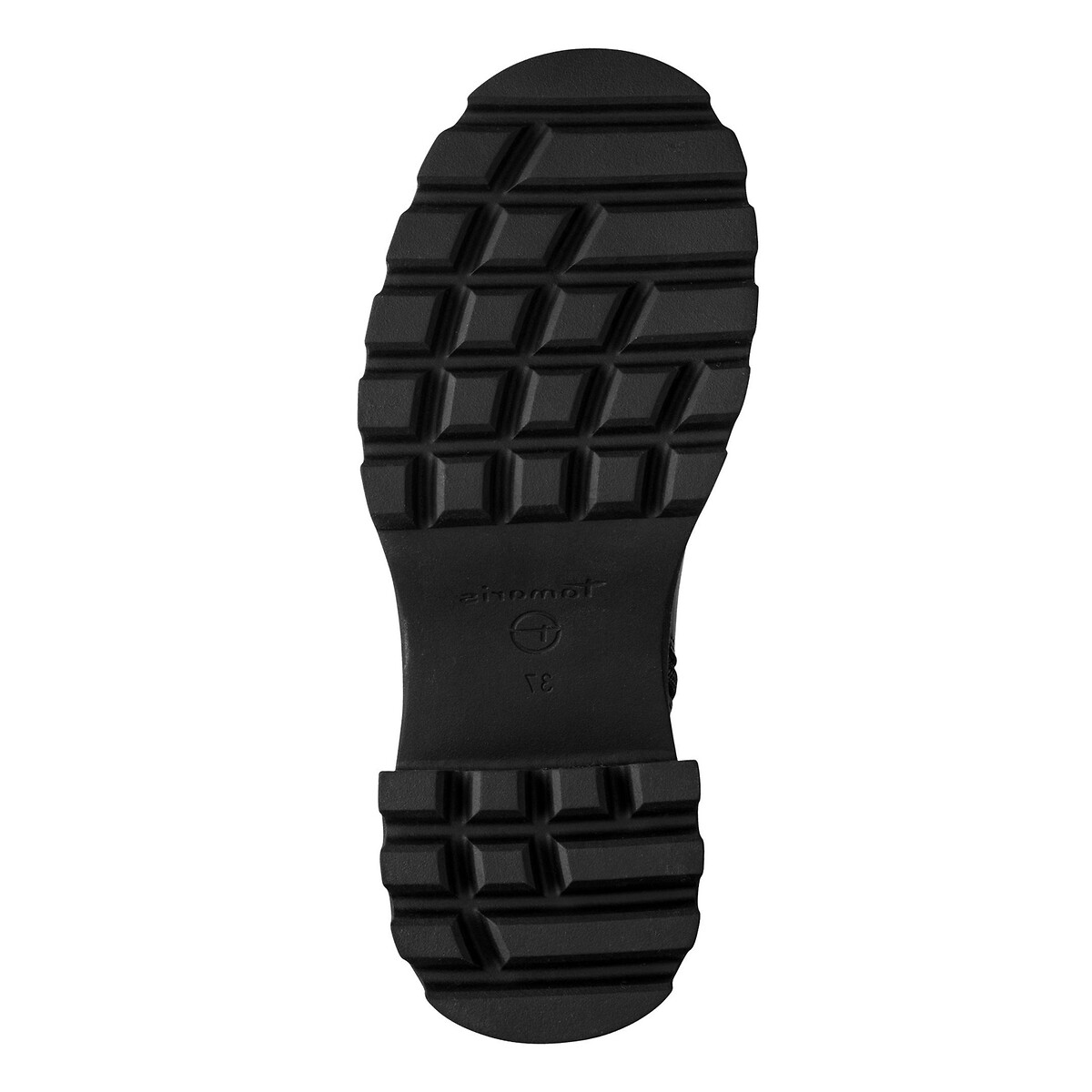 Botas con tacón grueso negro, TAMARIS