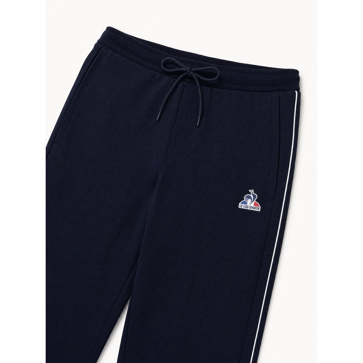Pantalon droit en double face avec liseré blanc Tricolores sky captain, LE COQ SPORTIF