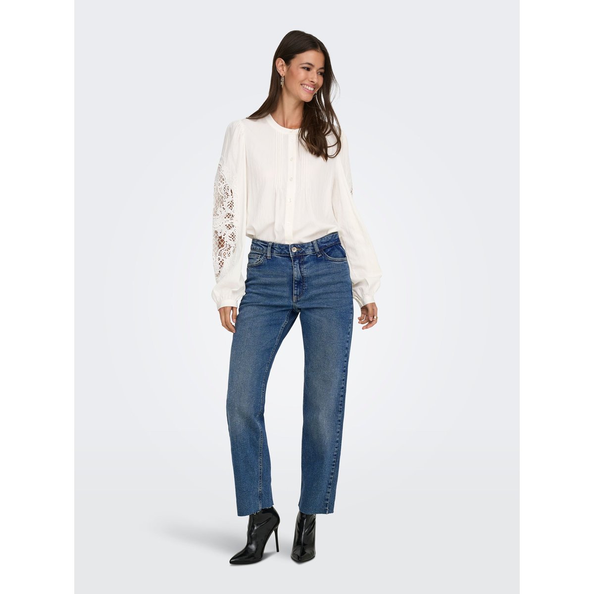 Jean Coupe Droite medium blue denim, JDY
