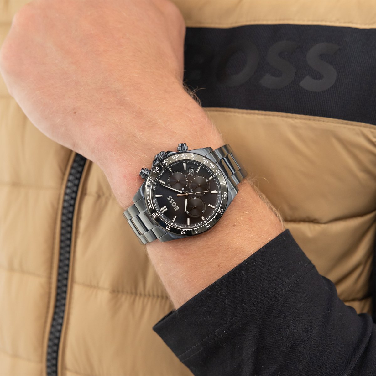Montre Analogique  HERO bleu foncé bleu foncé bleu foncé, BOSS