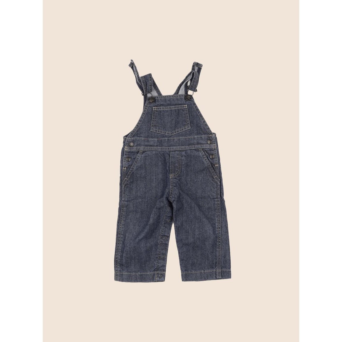 Salopette - Très bon état bleu, PETIT BATEAU