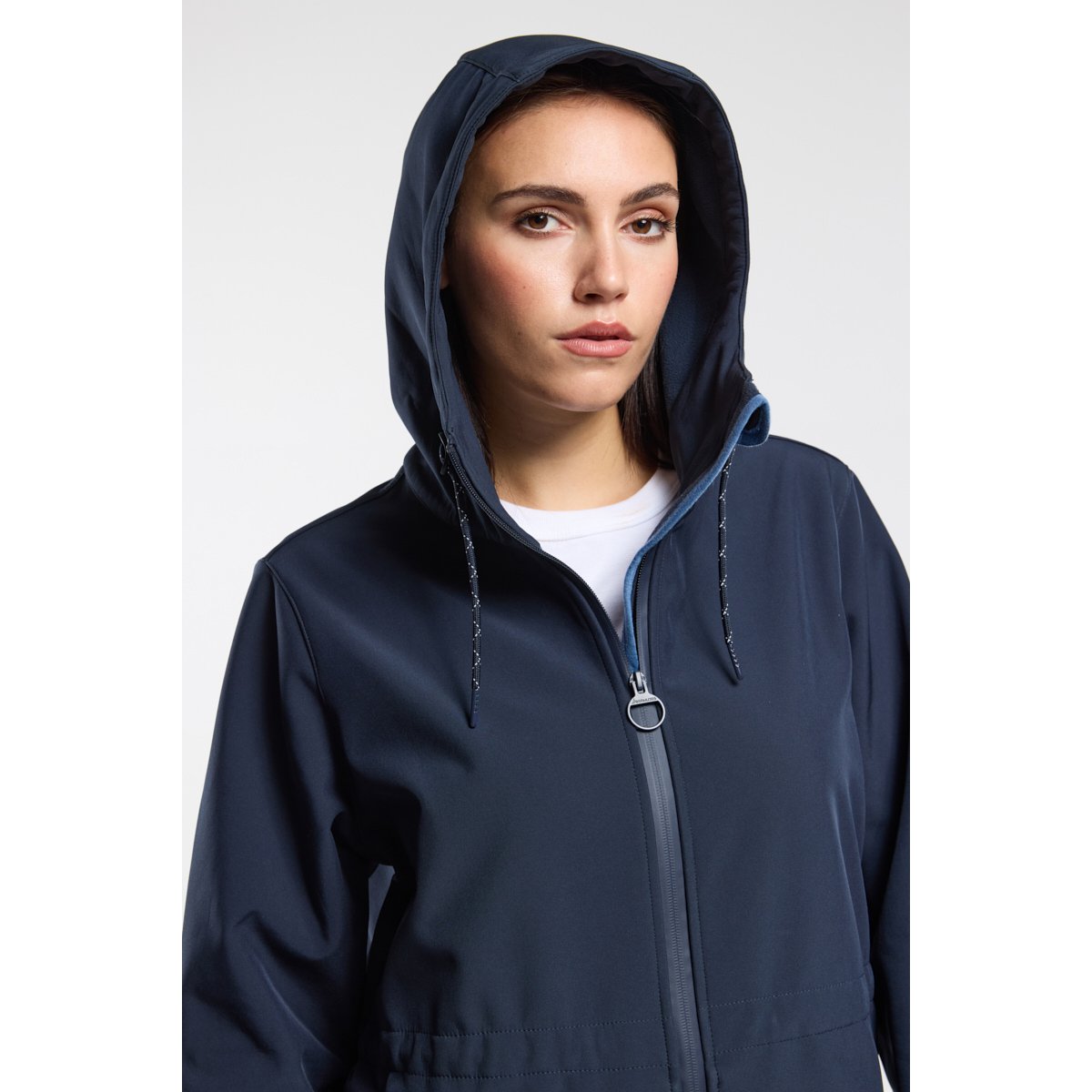 Veste softshell longue SORANE navy, BERMUDES