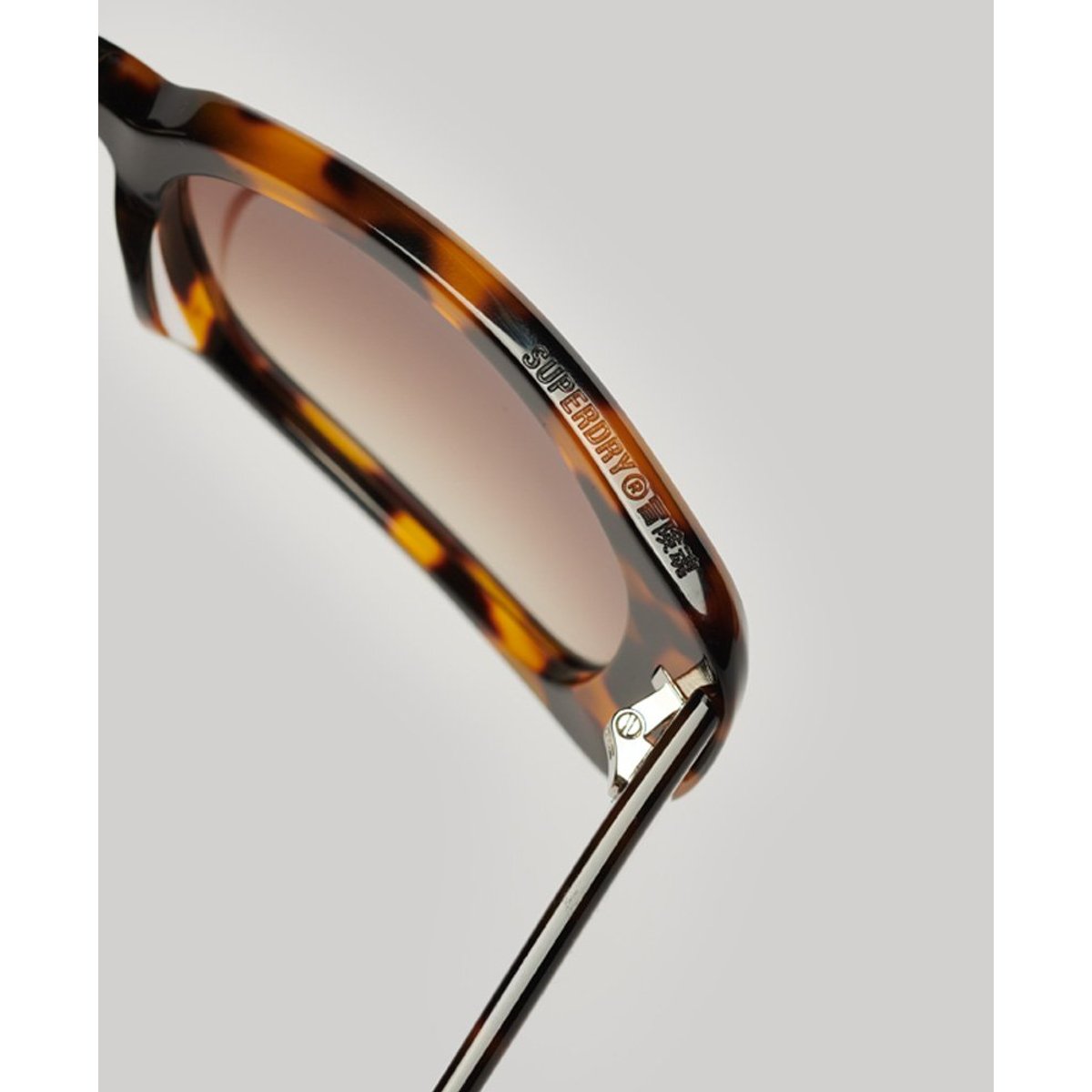 Lunettes de soleil SDR Dunaway tortue/marron foncé en dégradé, SUPERDRY