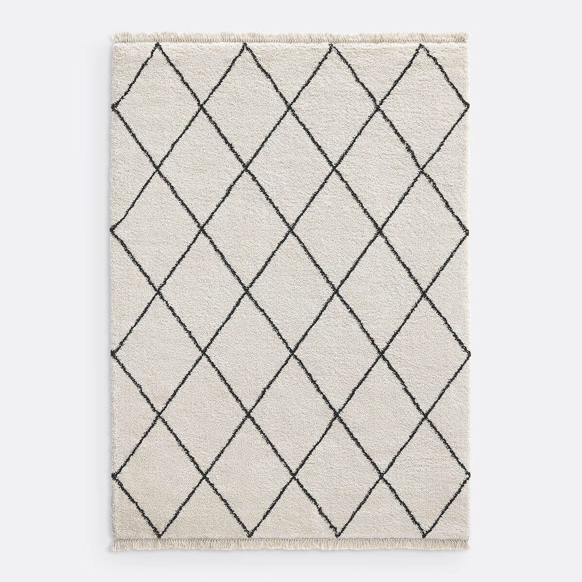 Tapis style berbère XL, Jiraya blanc/noir, LA REDOUTE INTERIEURS