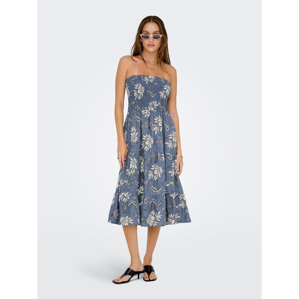 Robe vintage indigo, ONLY