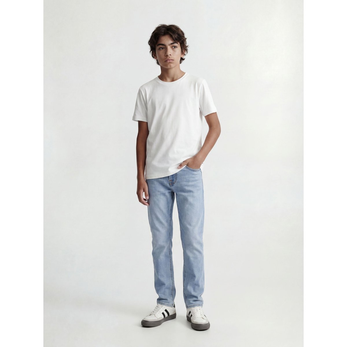 Coupe Regular blue denim, JACK & JONES JUNIOR
