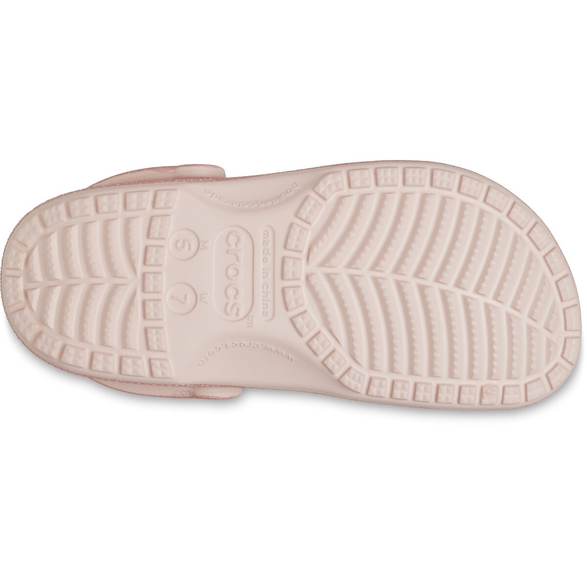 Sabot Classic Glitter quarzo , CROCS