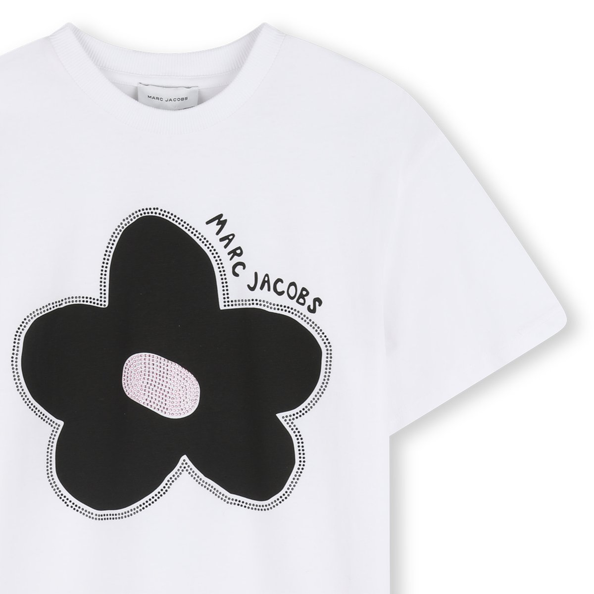 Robe à manches courtes blanc, MARC JACOBS