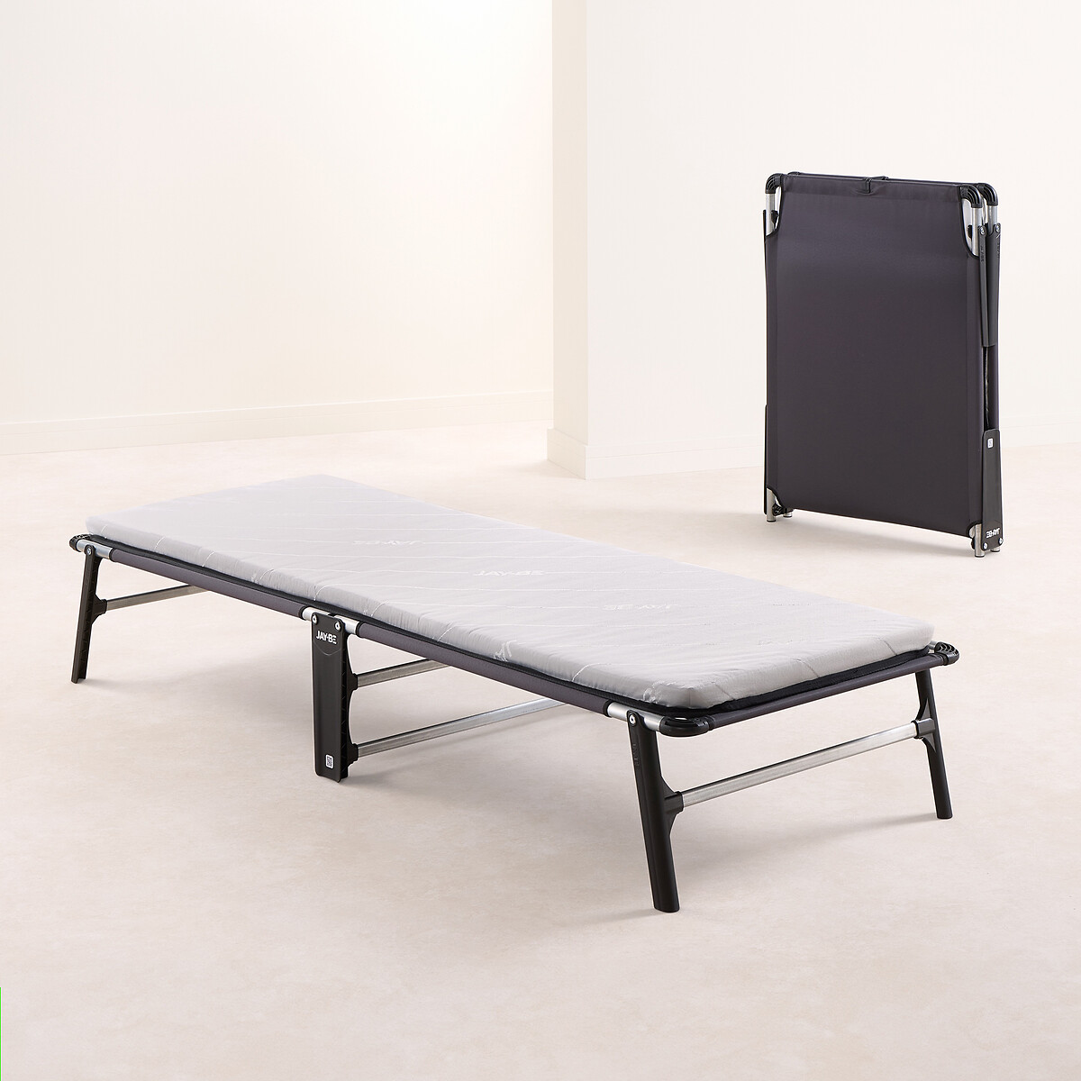 Jay-Be® Compact Folding Bed with e-Fibre Mattress black, JAY-BE