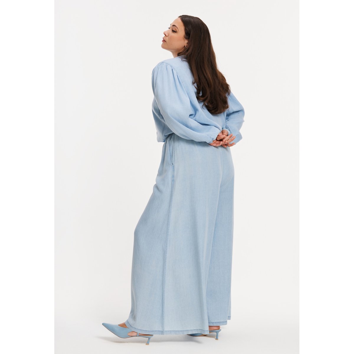 Pantalon Flare Fit indigo, YOEK