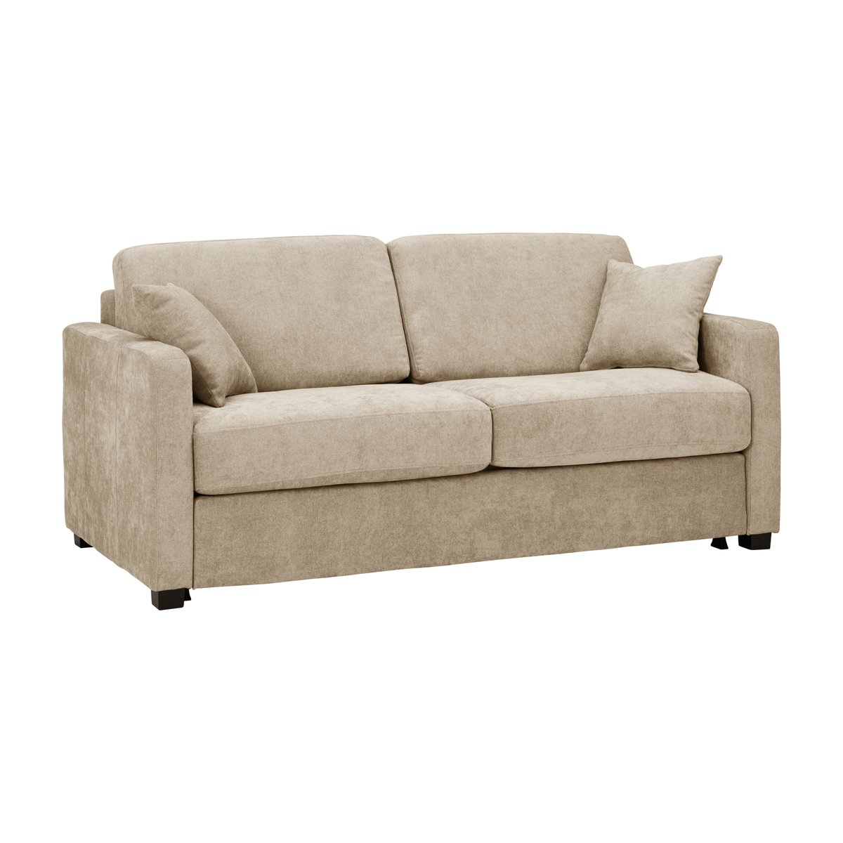 Canapé convertible tissu - PARME naturel, CAMIF