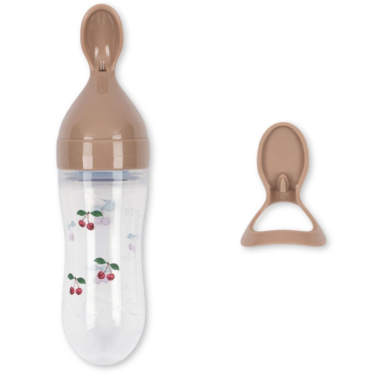 Sucette grignoteuse rouge, rose, vert, KONGES SLOJD