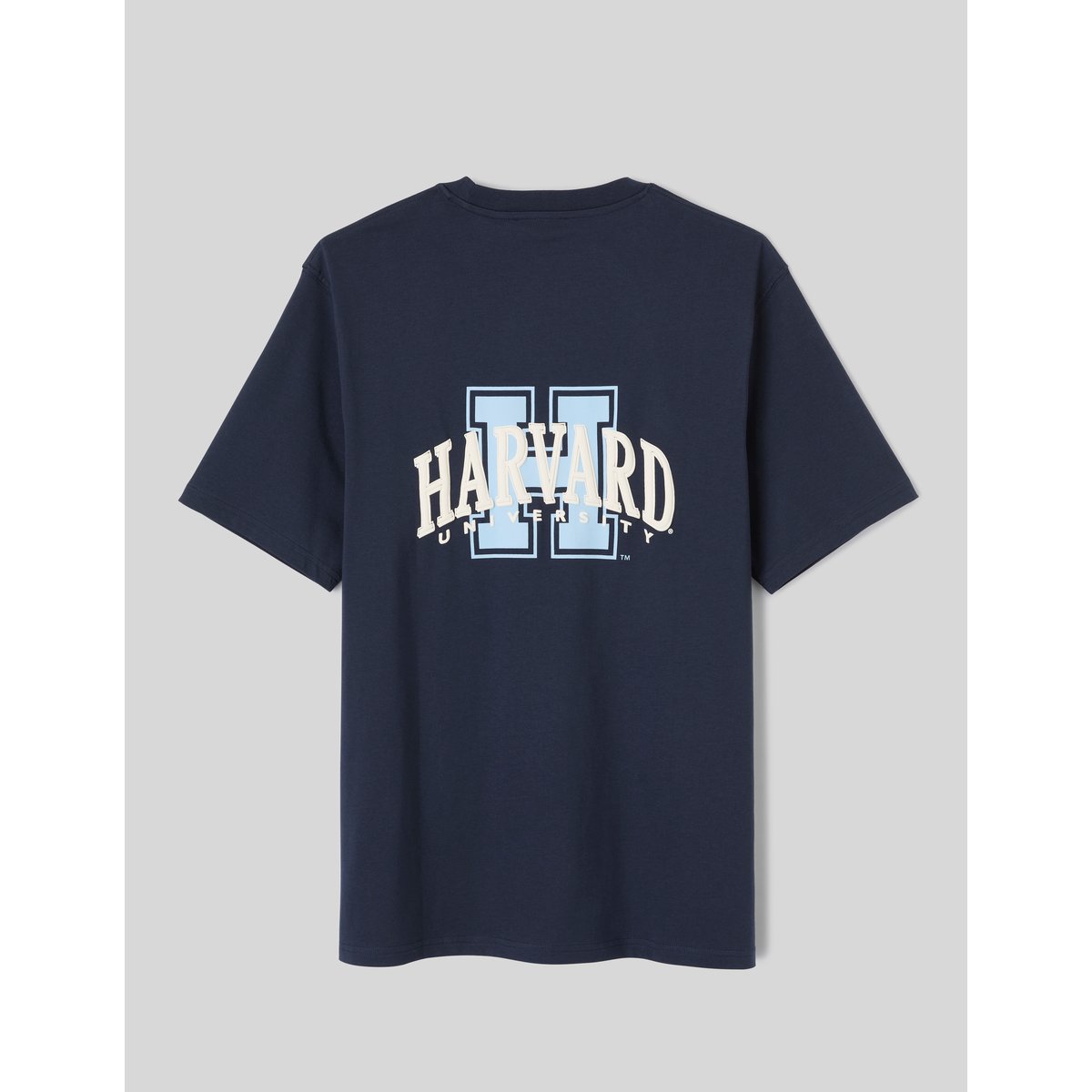 T-shirt licence harvard bleu foncé, BZB