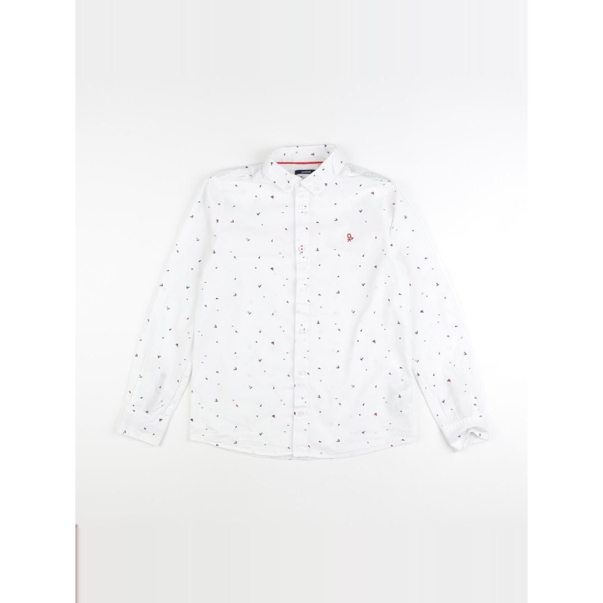 Chemise - Très bon état blanc, OKAIDI